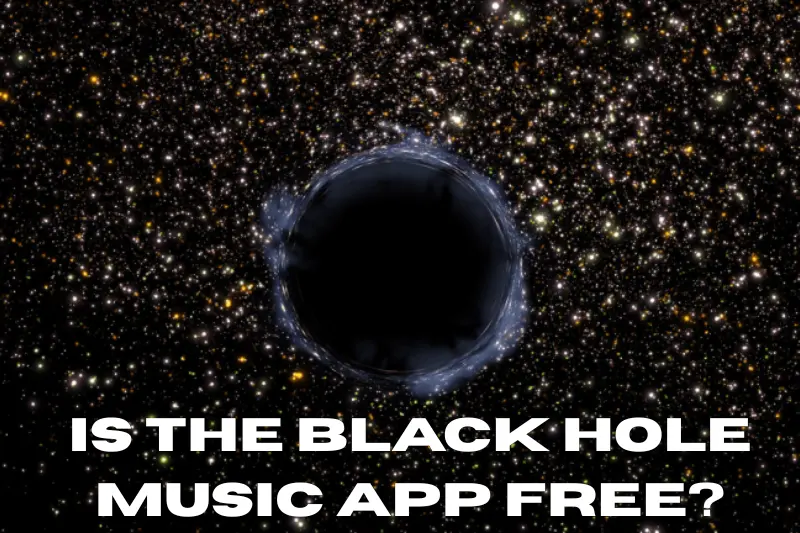 is the black hole music app free
