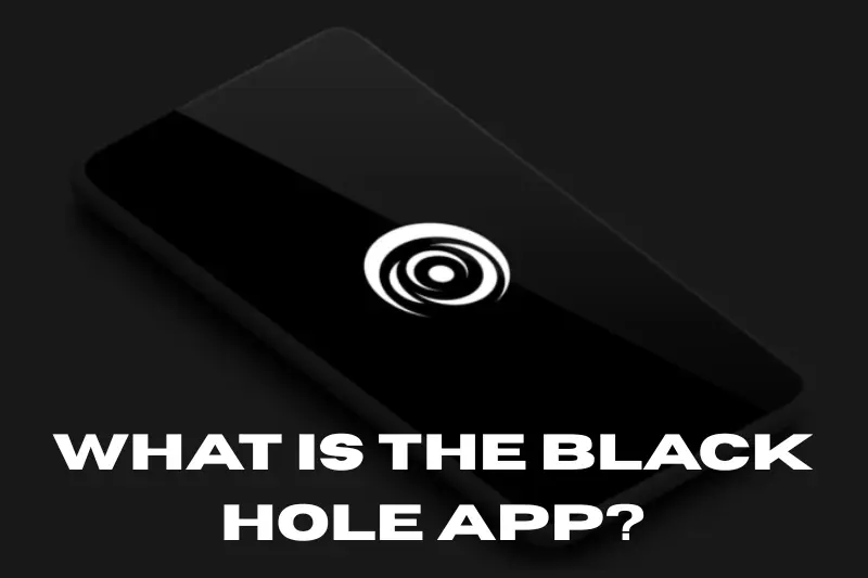 what is the black hole app